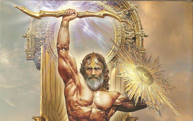 Zeus became the ruler of heaven and earth