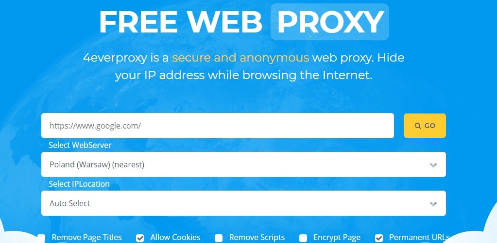 free web proxies