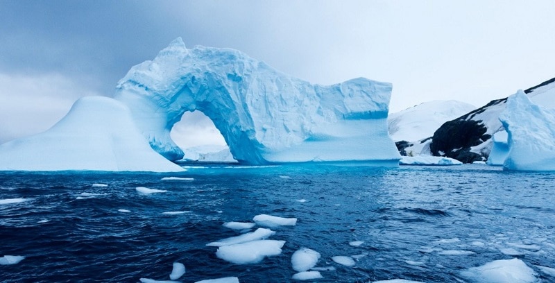 Antarctica freshwater ice