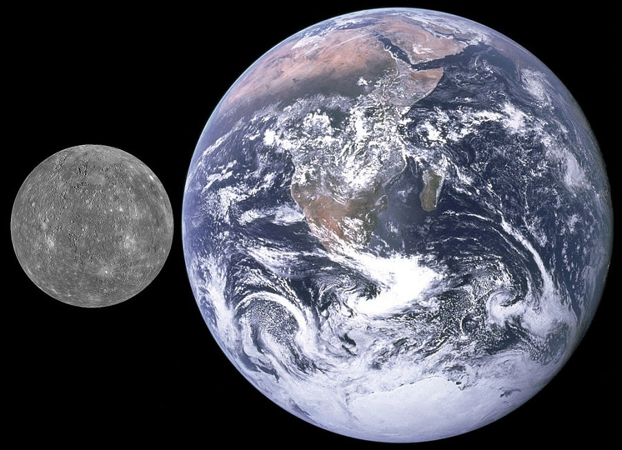 Mercury has more similarities with Earth