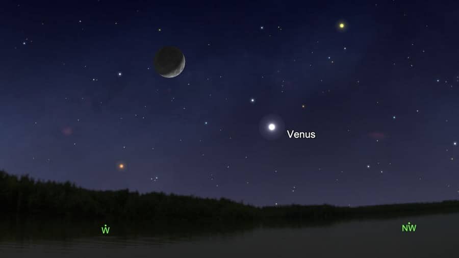 Venus is considered the morning and evening star to see