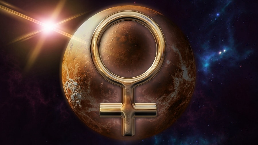 Venus is named after a Roman goddess