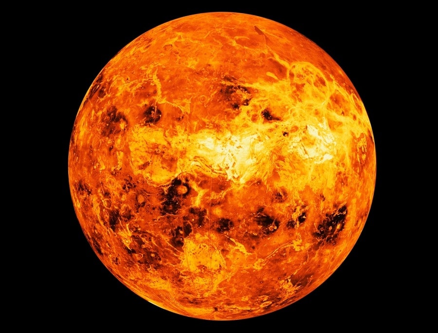 Venus is very hot