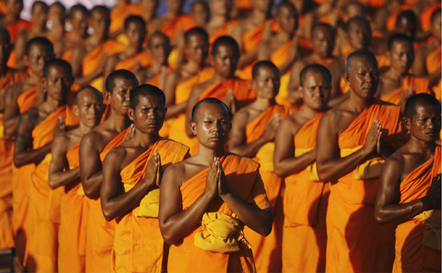 Thai people are Buddhists