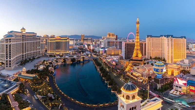 The Strip and Las Vegas