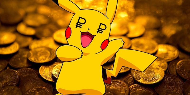 Pokemon is so popular it has its own currency and money