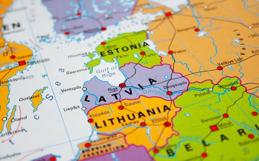 Where are the Baltic Countries located