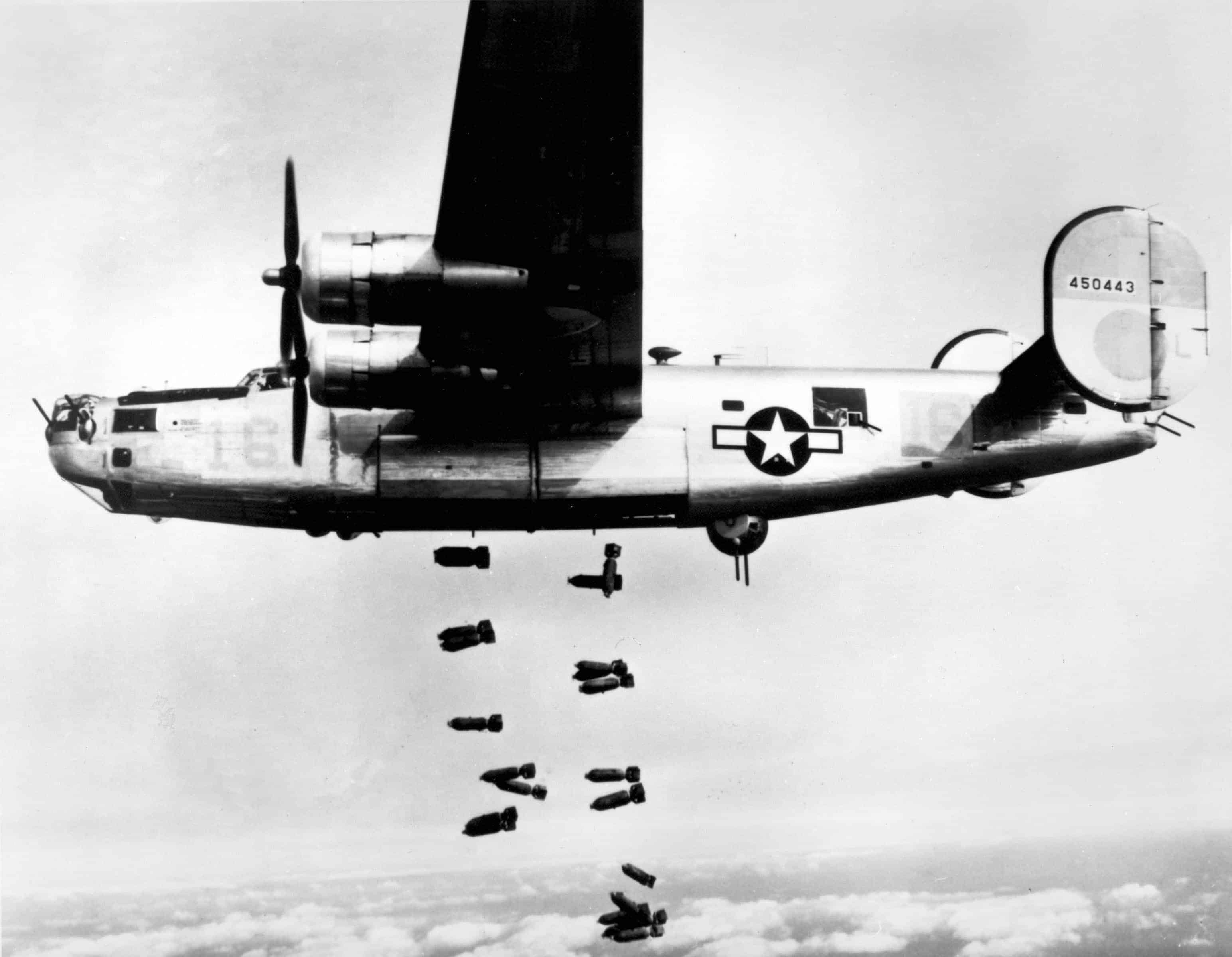 B-24 over Germany