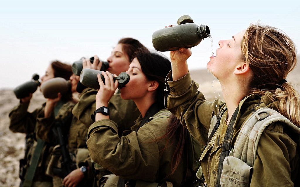 Israel has a mandatory military draft even for women