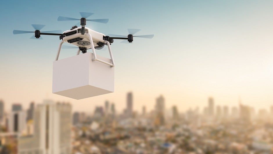 Drones are able to do deliveries in almost every type of location