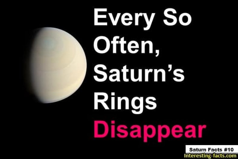 Facts - 10 Interesting Facts Saturn -
